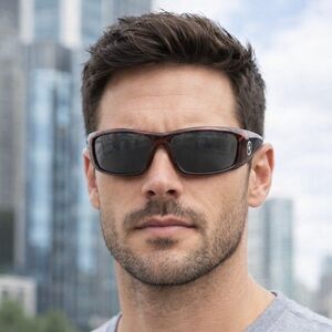 New CONVERSE Vert Sunglasses Cherry Rainbow Carbon Hybrid 120mm Unisex Polarized